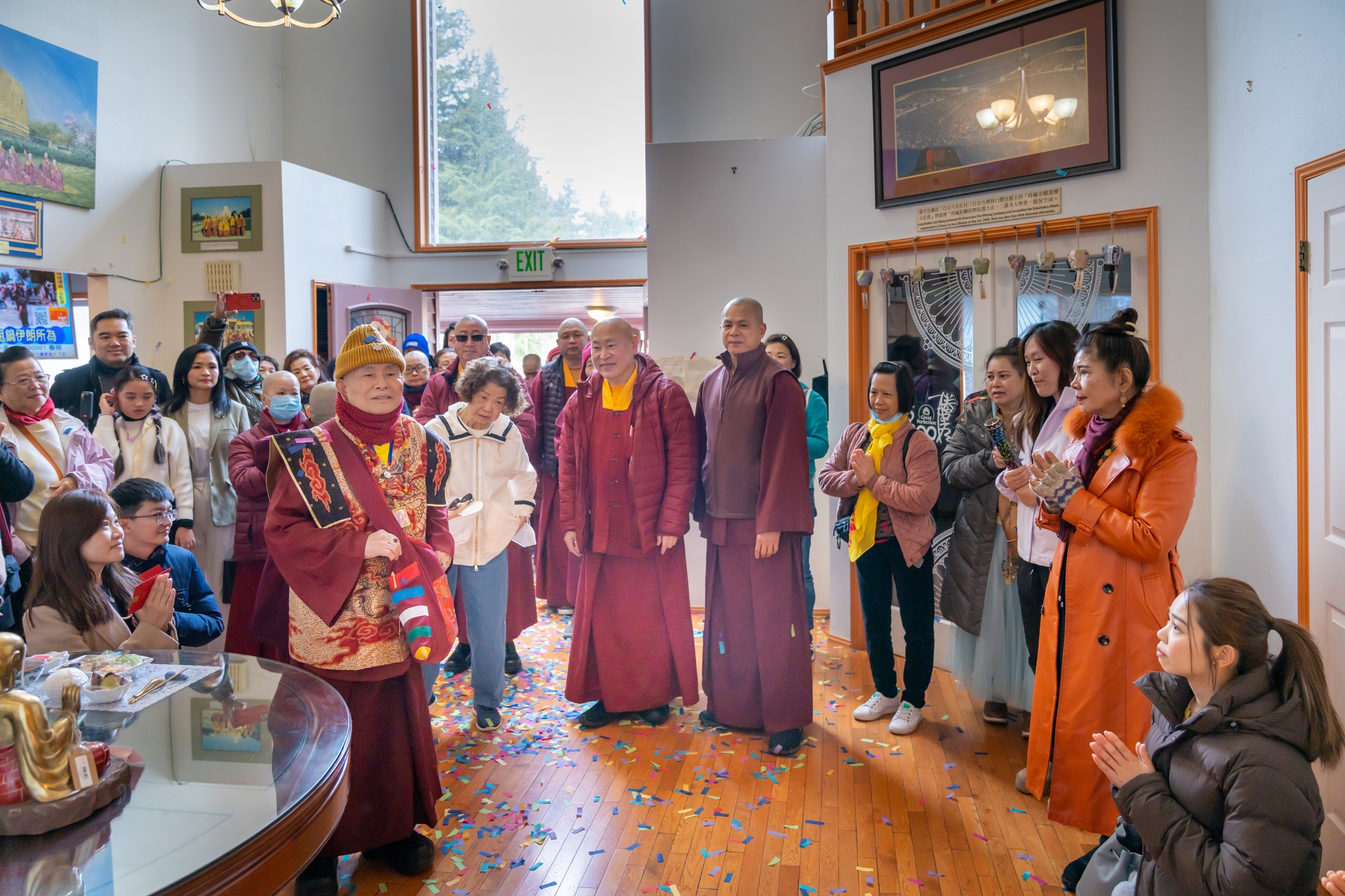 2026年3月9日蓮生法王病癒回歸祖廟